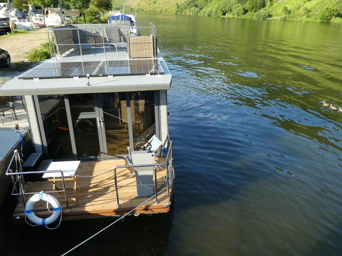 Hausboot Moselrose In Poelich Hotel Polich Eksteriør billede