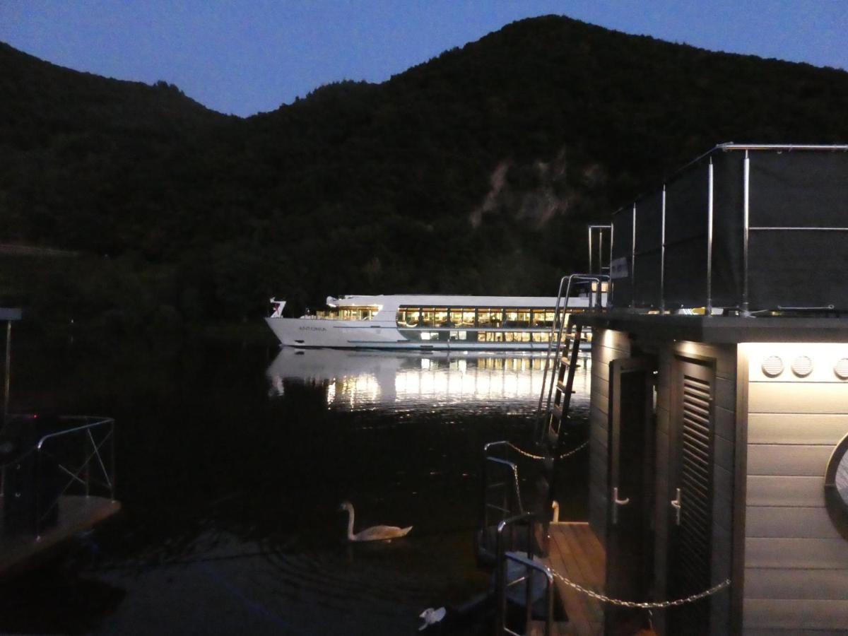 Hausboot Moselrose In Poelich Hotel Polich Eksteriør billede